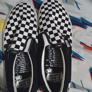 Forever Warped Vans size 12